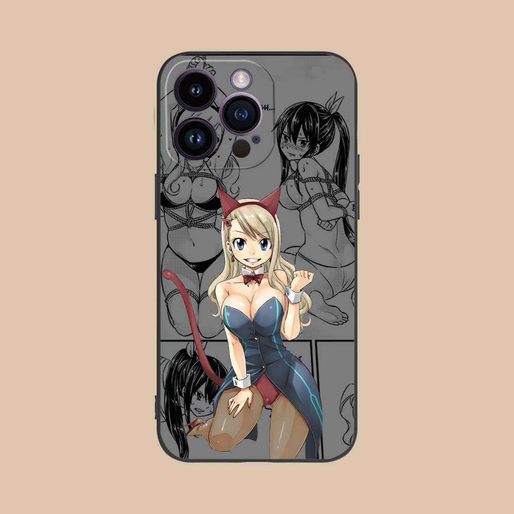 

Edens Zero Rebecca Phone Case for iPhone 17 16 15 14 13 12 11 X XR XS 8 7 Air Pro Max Plus Mini Soft TPU Shockproof Cover iPhone 7 Plus