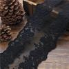 1Meter Cotton Floral Embroidered Mesh Patchwork Lace DIY Apparel Sewing Fabric 12cm Width DIY Garment Curtain Accessories Ribbon