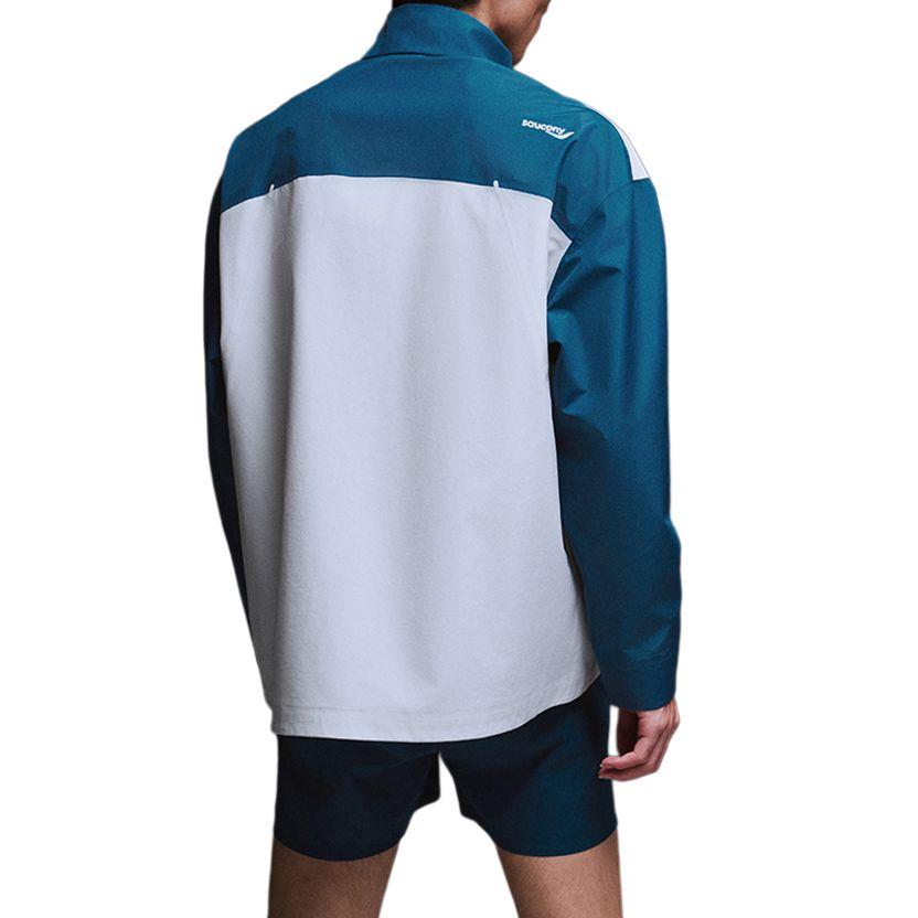 Saucony Urban Lifestyle Series Soft Comfortable Versatile Stand Collar Zip Jacket Unisex Jacket SA3250WJ82L-WT049