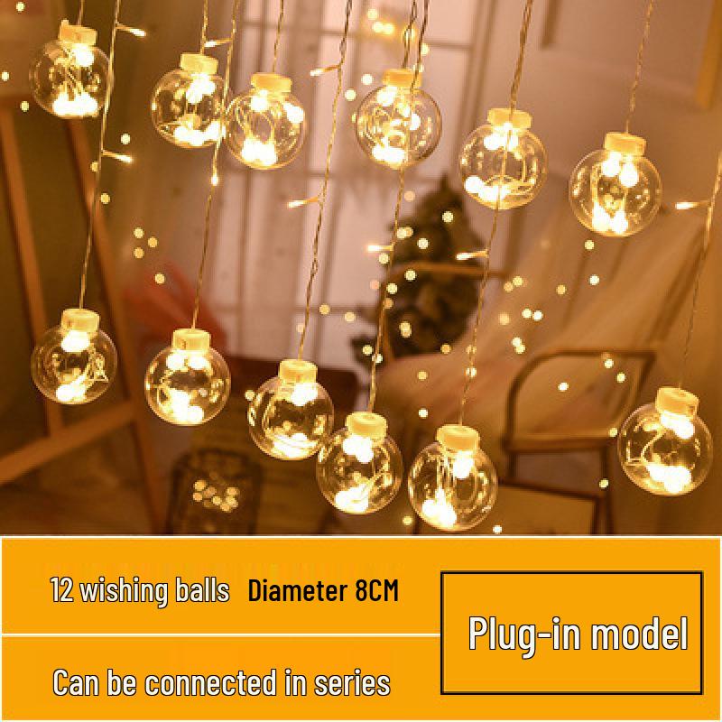 

Светодиодные гирлянды - Романтический шар желаний для декора спальни