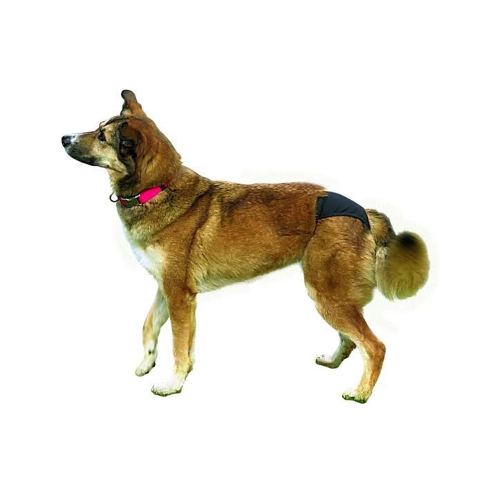 Slip De Protection Pour Chien - TRIXIE - Taille M - Couleur Noire - 40-49 Cm - Confortable
