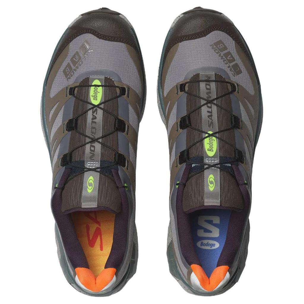 Salomon Bodega X XT-4 Fashion Comfortable Running Shoes Men Sneakers Brown Purple 478484