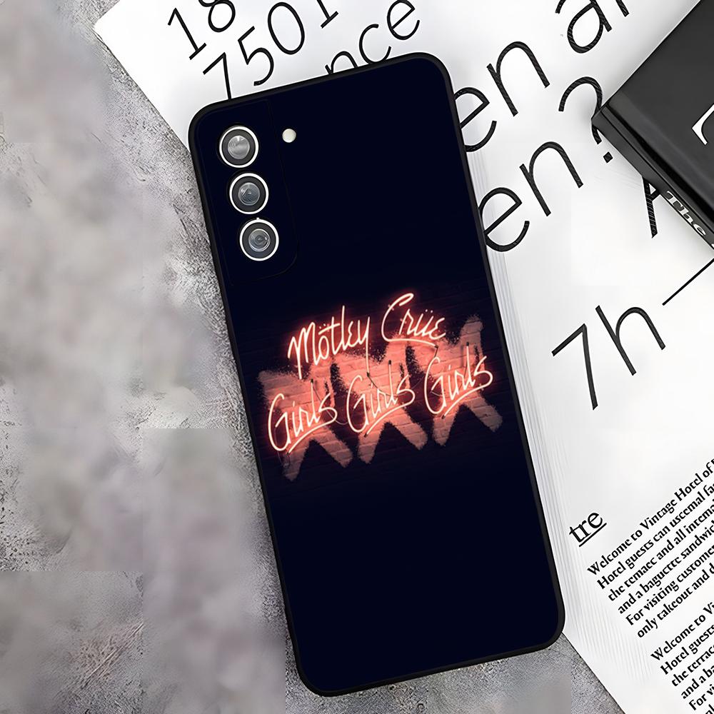 Rock M-Motley C-Crue Band Handyhülle Für Samsung S26 S25 Edge S24 S23 S22 S21 S20 Ultra Plus Fe Galaxy A54 A53 A34 A25 A16 Hülle
