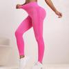 Hohe Taille Bauchkontrolle Yoga-Hose - Atmungsaktive Peach Butt Scrunch Leggings Damen Sportbekleidung