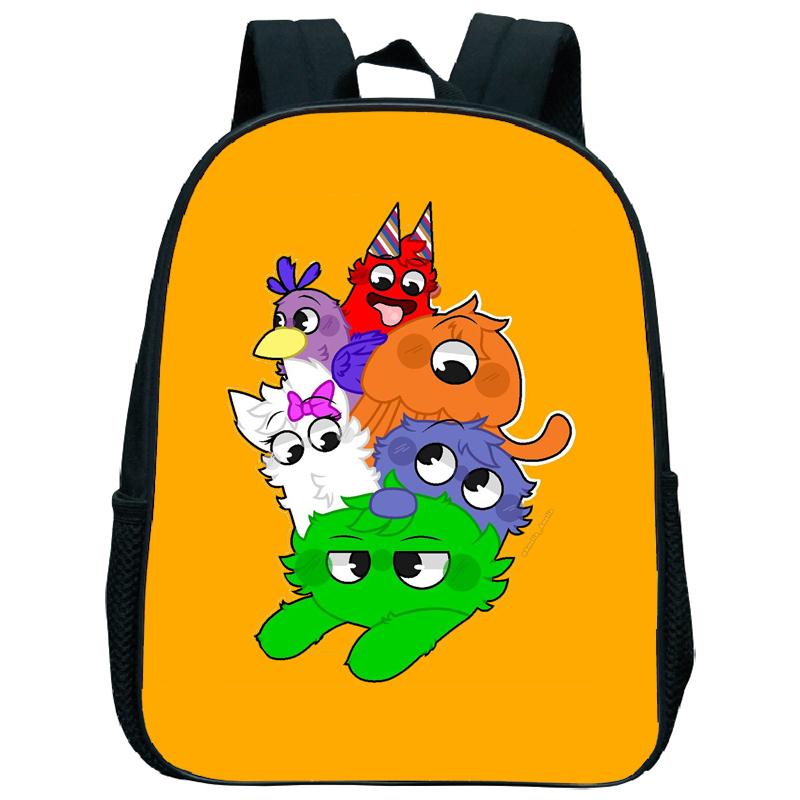 Garten Of BanBan Nursery Backpack Cartoon Game Kindergarten Toddler Kids Bag Waterproof Plecak Daily Children Mochila