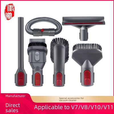 Huixi Attachment for Dyson V7, V8, V10, V11: Long Gap Nozzle and Soft Mattress Brush