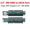 44-Pin 2,5" IDE zu 2,5-Zoll IDE Festplatten-Adapter-Stecker Konverter-Platine für Computerwartung