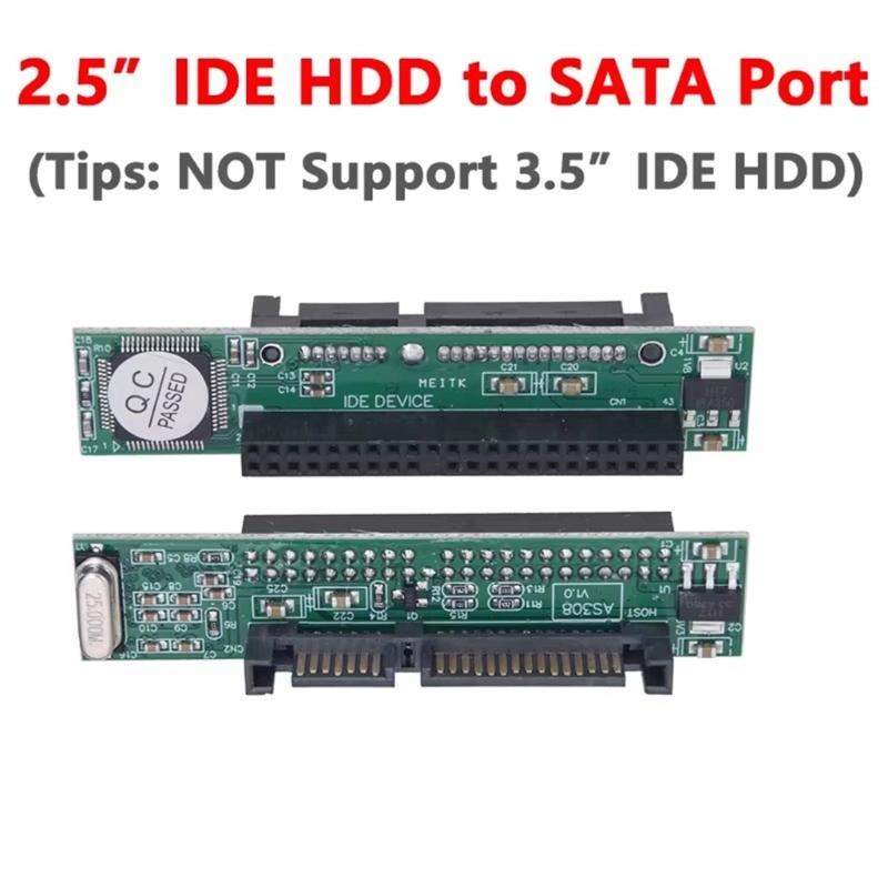 44-Pin 2,5" IDE zu 2,5-Zoll IDE Festplatten-Adapter-Stecker Konverter-Platine für Computerwartung