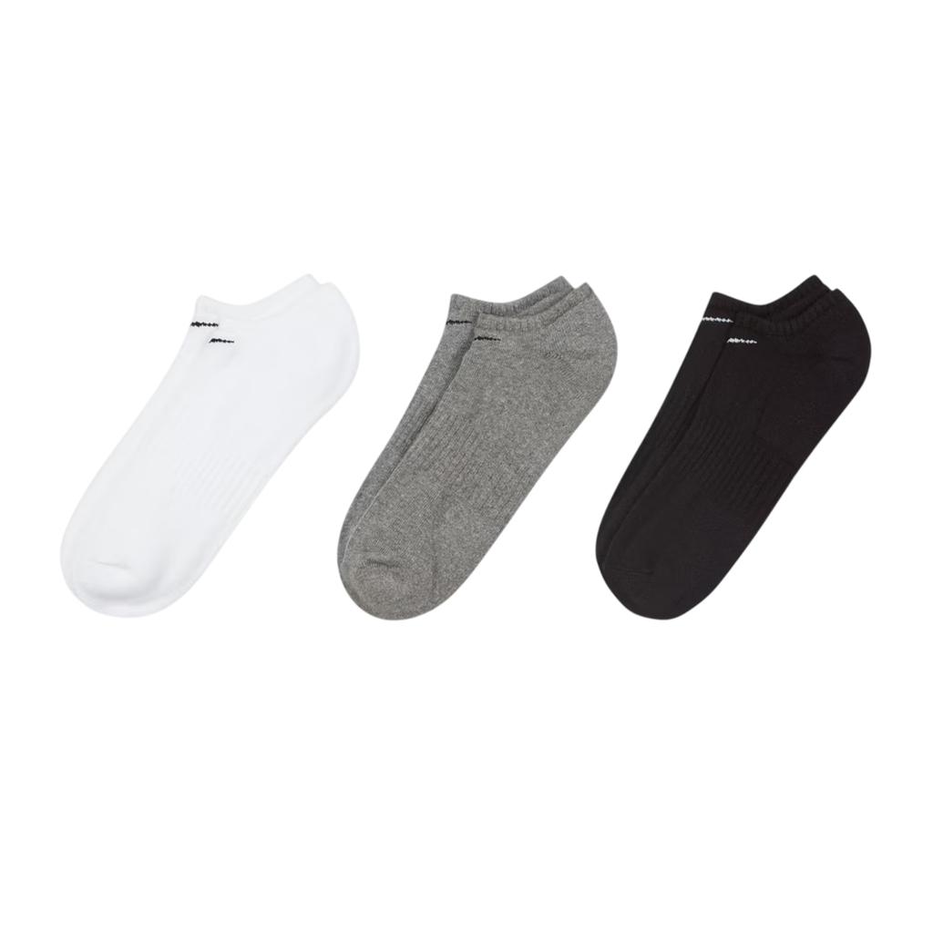 Nike Womens/Ladies Cushioned No-Show Socks (Pack of 3)