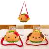 Hamburger Pochacco Plush Toy With Large Capacity Shoulder Bag For Girls And Teens