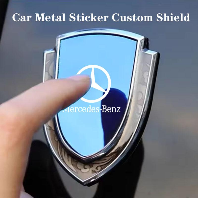 3D kovový emblém odznak nálepka na bok blatníku kufru karoserie auta Pro Mercedes Benz W203 W204 W205 W210 W211 W212 W221 W222 CLS CLA CLK