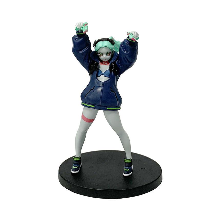 Cyberpunk Edgerunners Rebecca Pvc Figurine With Collectible Display For Anime Fans