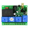 Wireless RF Remote DC12V 24V 220V 4 Annel L 433Mhz Remote Control for Garage Door  Transmitter & Receiver