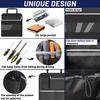 Back Seat Trunk Organizer Hanging Car Organizer Trunk Foldable Cargo Storage with 7 Large Pockets
