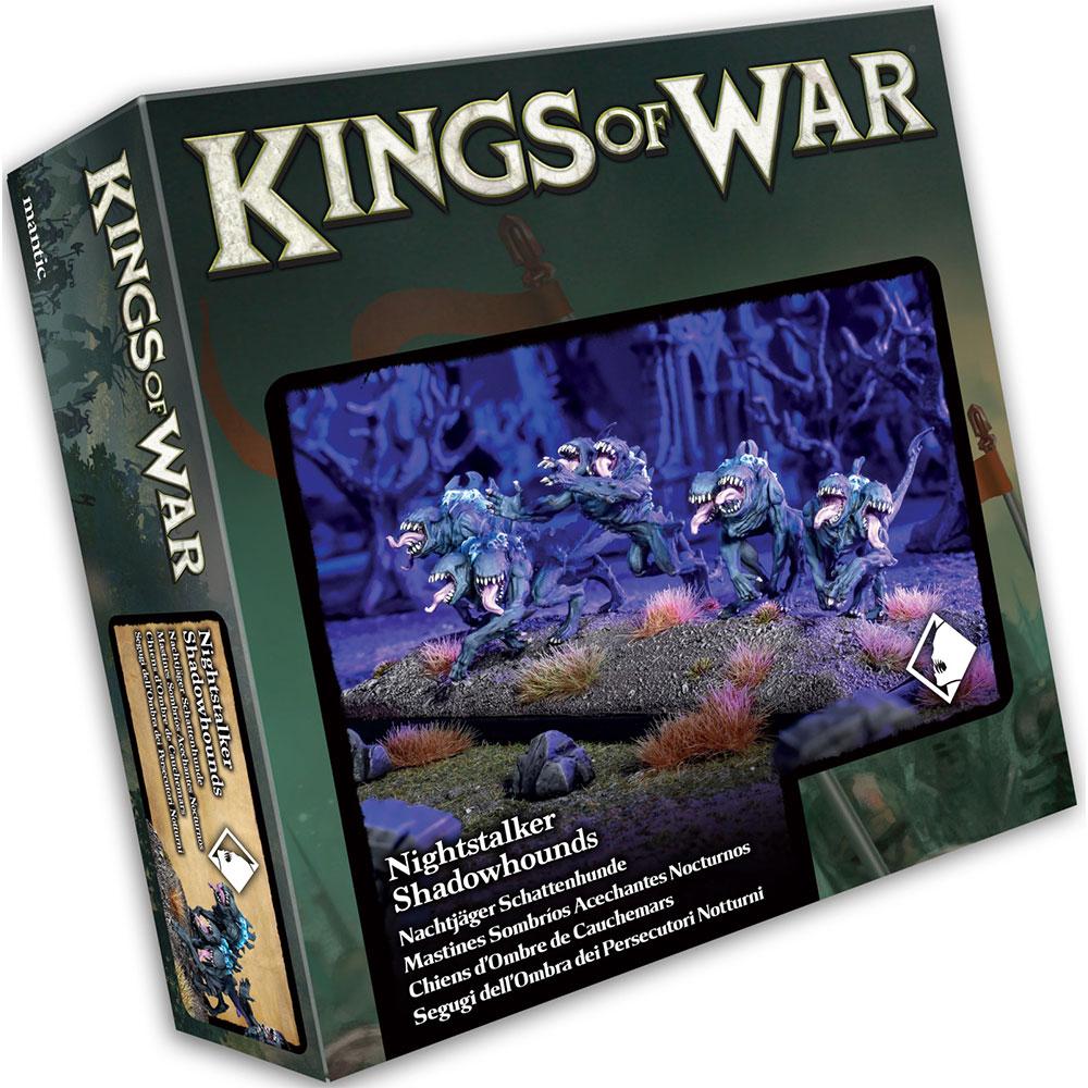 

Миниатюра отряда Shadowhound из Kings of War