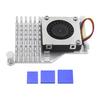 For Raspberry Pi 5 Active Cooler Official Fan Heatsink with Adjustable Speed Cooling Fan Cooling Heat Sink Radiator