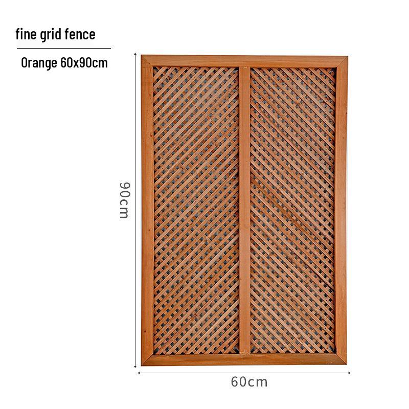 Outdoor Privacy Screen: Louvered Wood Fence for Gardens and Courtyards