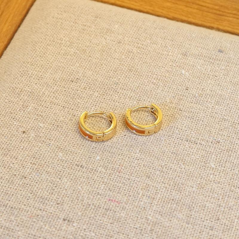 Wind Ohrringe Schmuck Gold farbige Tropfen geometrische Loop Ohrringe