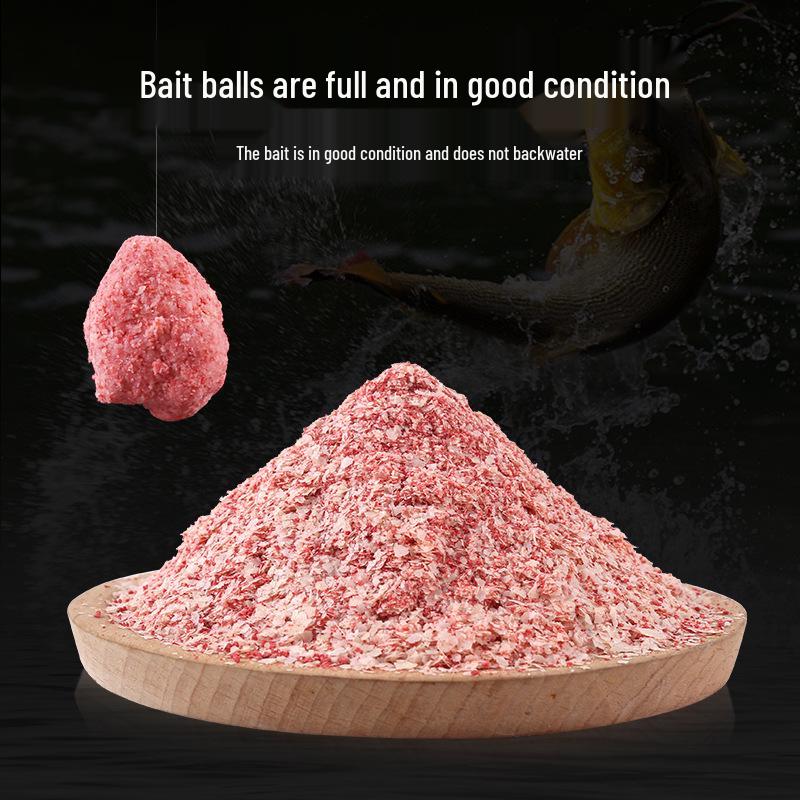 Tianchi Strawberry Sour Bighead Carp Bait - Floating Fishing Bait for Wild Fishing with Hand Rods