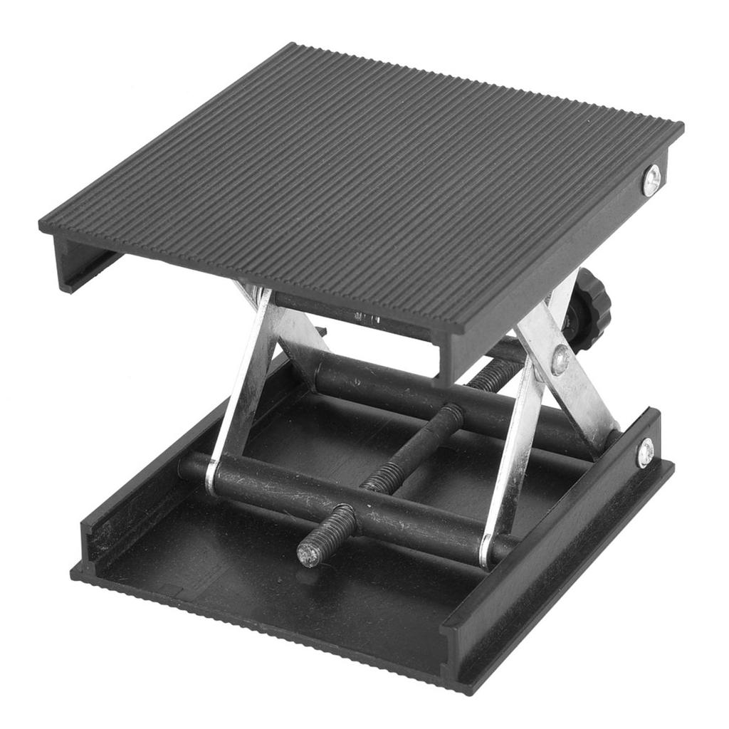 Placă de plastic și suport metalic Platformă de ridicare Stand Raft pentru nivel Laborator 90 X 90mm