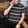 Men's Summer Casual Half-sleeve T-shirt Men's Lapel Polo Shirt Short Sleeve T-shirt