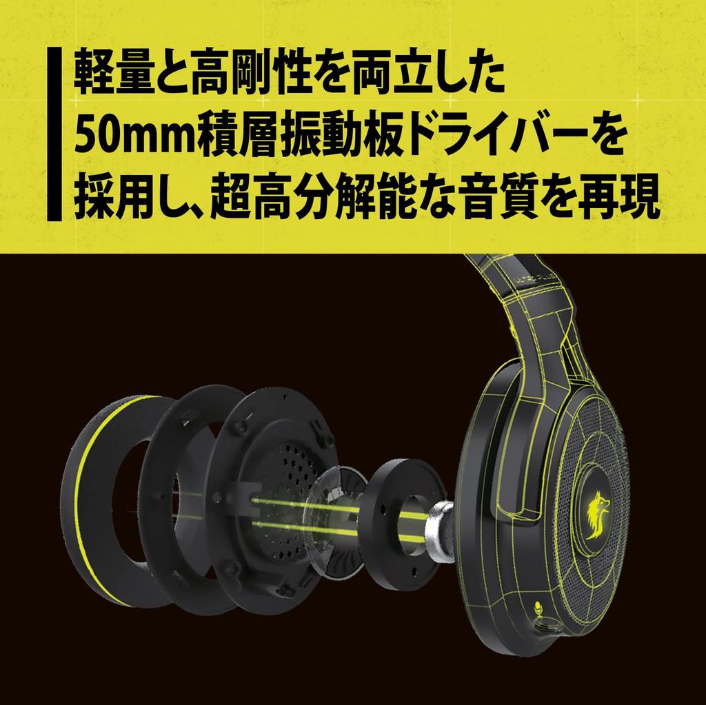 Princeton ULTRA PLUS Gaming Headset Connection UP-HSABK (3.5mm Model)