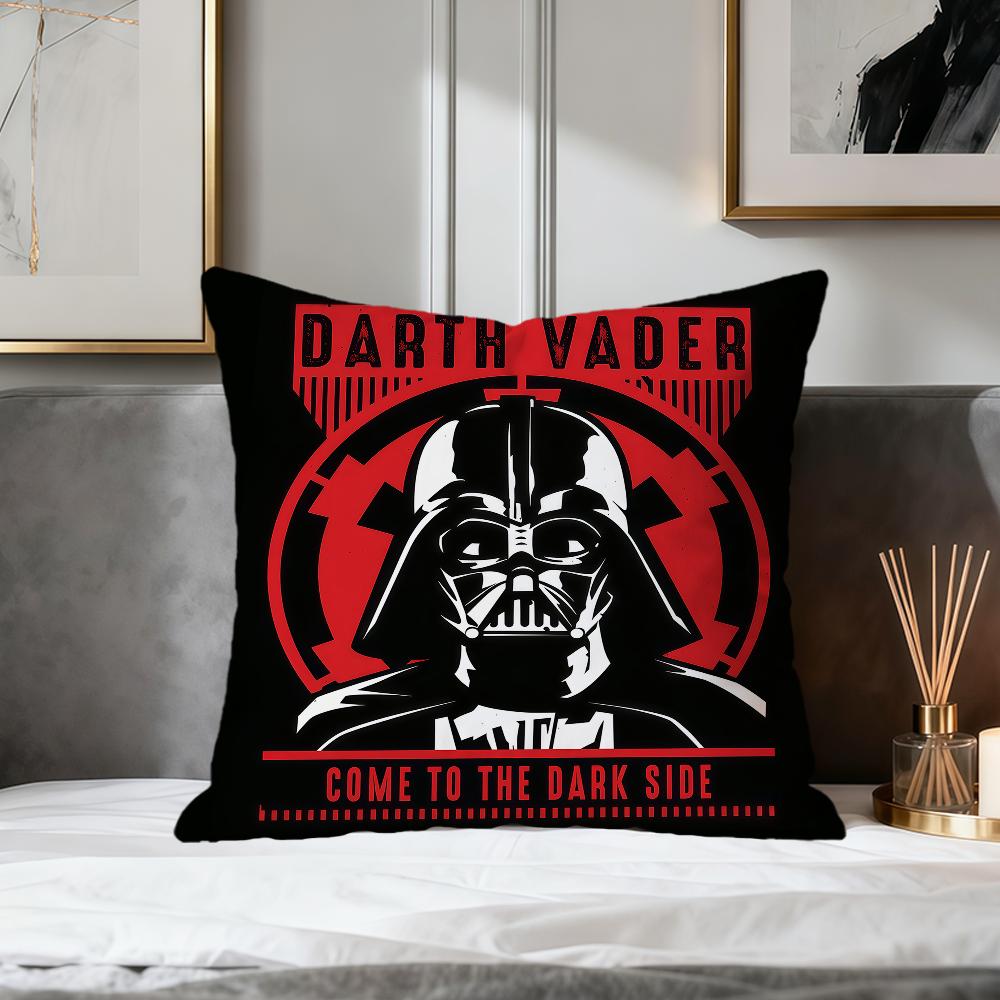 Film dDarth Vader sStar wWars Soft Pillowcase for Sofa Living Room Home Decor Protective Covers Party Hogar Pillow Cover