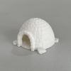 Yousheng Miniature Igloo Figurine Mini Lifelike Ice House Model Fish Tank Hideout Breeding Cave Arctic Igloo Micro Landscape Statue for Aquarium Decor