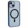 KIGC For iPhone 15 Case Compatible with MagSafe Dazzling Color TPU+PC Phone Back Cover