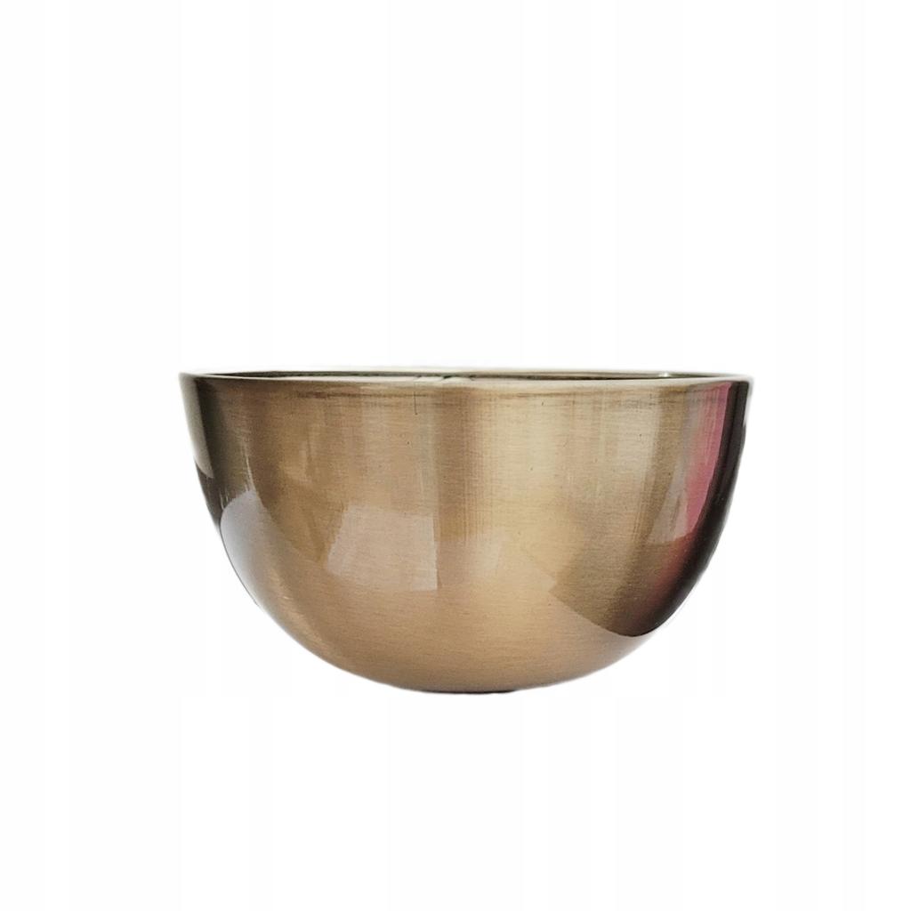 BOWL SALAD BOWL KITCHEN BOWL GOLD STEEL 19 cm