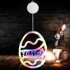 Easter Bunny Egg Lights Colorful Cute LED Suction Cup Accessories Easter Egg Garden Lights For Desks Tables Sofas Bedside Trees