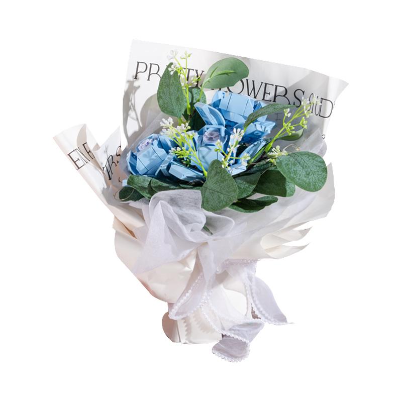 High-Quality Jaki Self-assembly High-Quality Building High-Quality Blocks High-Quality Rose High-Quality Flower High-Quality Bouquet High-Quality