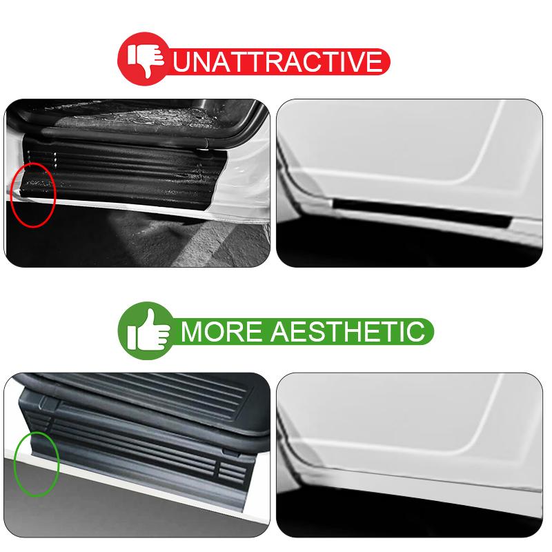 Car Left Right Door Sill Protector Cab Threshold Protection Strip For Peugeot Boxer 2007 2008 2009- Motorhome Campervan