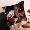 Capa de Almofada Anime C-Cowboy B-Bebop Polegadas Decoração Rústica Capas de Almofada de Lançamento para Decoração de Sofá