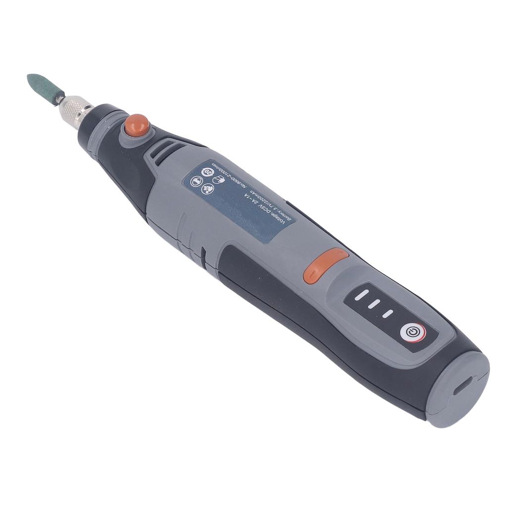 Hand-Schleifmaschine Wiederaufladbar 3 Geschwindigkeiten Akku-Schleifmaschine Elektrischer Polier-Gravurstift mit