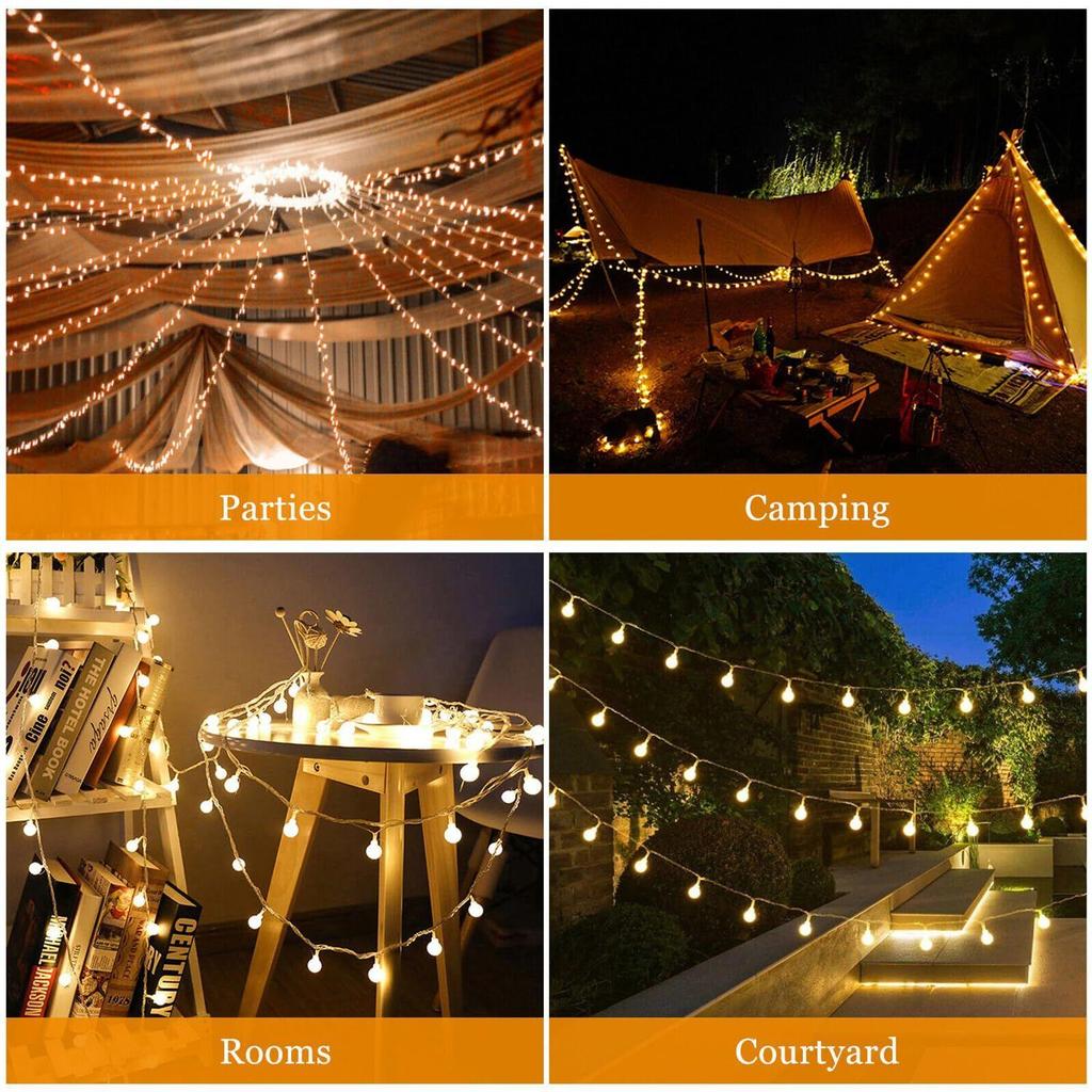 Bubble Ball Led Lights for Decoration - 4.2meter, 14 LED Ball Decoration Lights For Home, Decorative Lights for Home Decoration