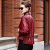 Autumn 2026 Haining Sheepskin Leather Jacket - Short, Genuine Fashion Style
