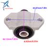 Outboard Motor 3V1-61301-0/1 3V1613011 F8-02000100 Rubber Upper Side Mount Damper for Nissan for Tohatsu for Parsun 8HP 9.8HP