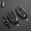 Metal Car Remote Key Cover Case Holder Shell Keyring Protector Fob for New Alphard Hev Crown Vellfire Granvia Sienna
