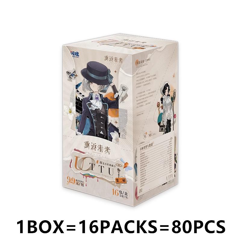 Genuine SHINING SOUL Reverse:1999 UTTU Card Arcanist Magazine Vol.2 Anime Peripherals Game Collection Cards Toys Gifts for Kids
