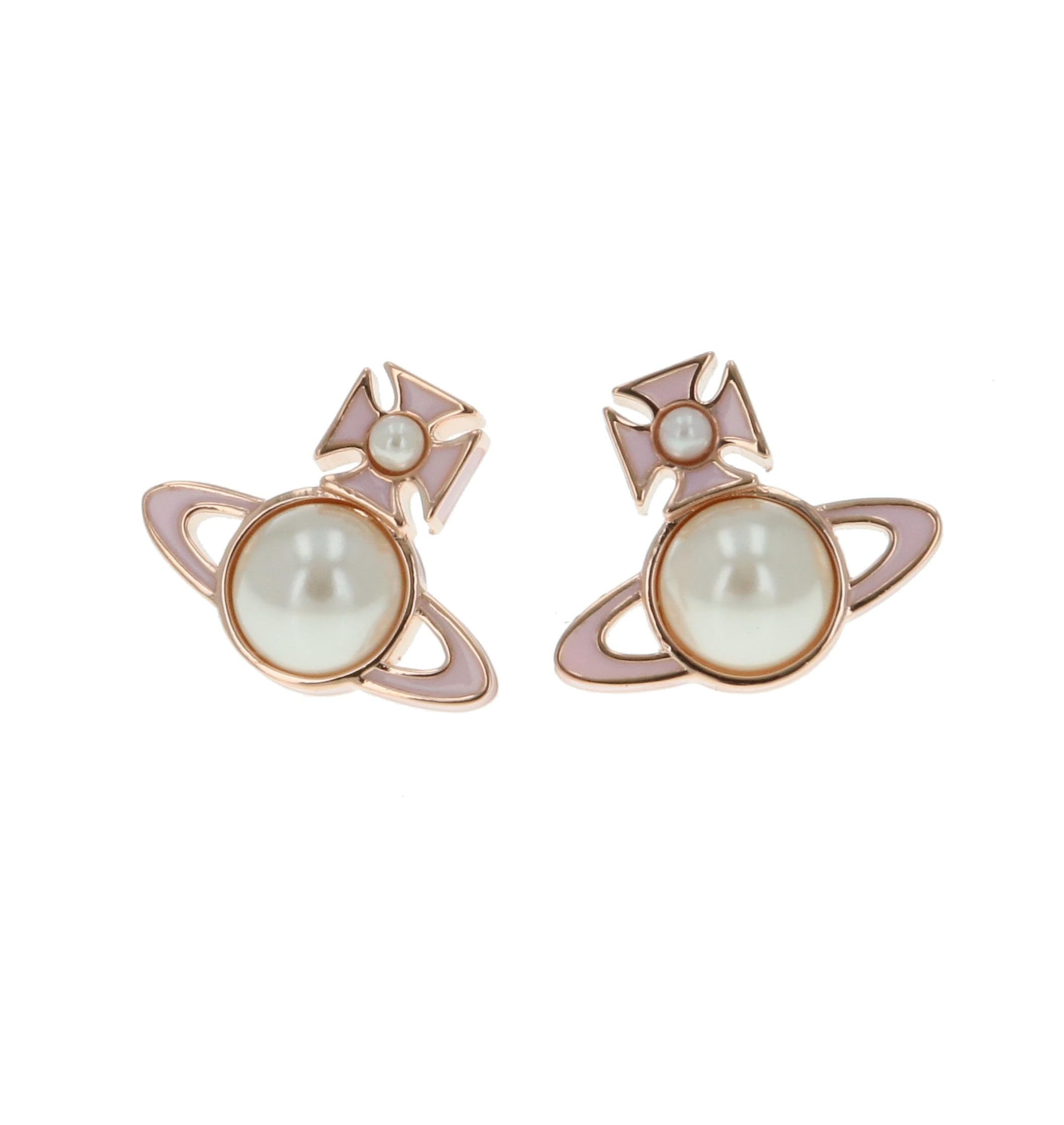 

серьги TILLYA Brass [Vivienne Westwood] женские 6201035W/02G168 [предмет] розовый