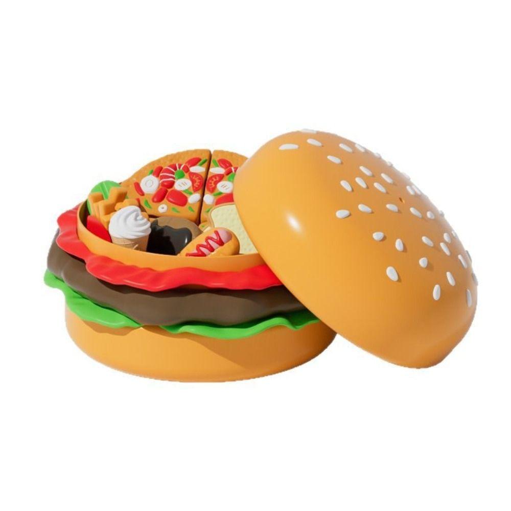 ABS Cut Fruit Game Simulation Cooking Toy Fast Food Toys Play House Toy  Girl Activities