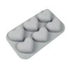 6 Cells Silicone Cake Molds Heart Shaped Mousse Moulds Cake Decorating Gadgets