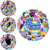 Colorful And Waterproof 60 Pcs Blox Fruits Stickers For Outdoor Use