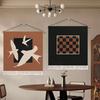 Maillard Wall Tapestry French Vintage Living Room Decor Retro Fabric Hanging for Bedroom