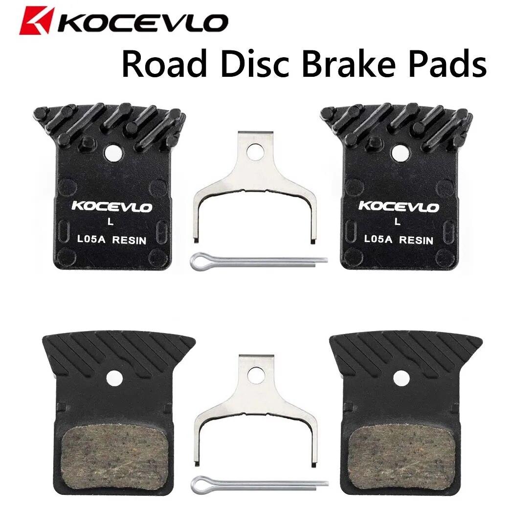 

Kocevlo L05A L03A Road Disc Brake Pads Resin ICE Metal Ceramic Road Bicycle FOR SHIMANO Caliper R7070 R8070 9170 RS805 L05A 2 Set