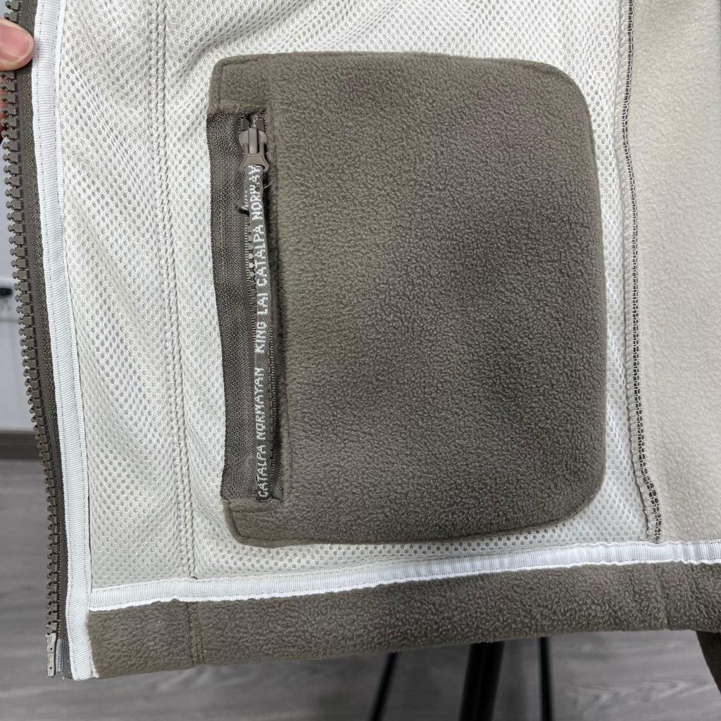 Men's Plus Size Norway Fleece Jacket - Double-Sided Plush, Thick, Warm, Casual, Autumn/Winter Outerwear