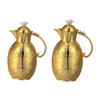 Arabic Pineapple Shaped Coffee Carafes Insulated Thermal 0.6L 1.0L for Hotel