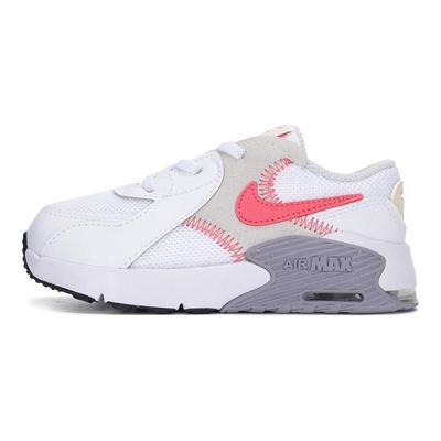 Air Max Excee TD Odolné proti kopnutiu Tlmenie nárazov Nízke topánky Detské topánky Biela Sivá Ružová CD6893-119