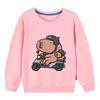 Children's Clothing Kawaii Cartoon Capybara Print Long Sleeve T-shirt Animal Capibara Sport Shirts Kids Cotton Sweatshirt